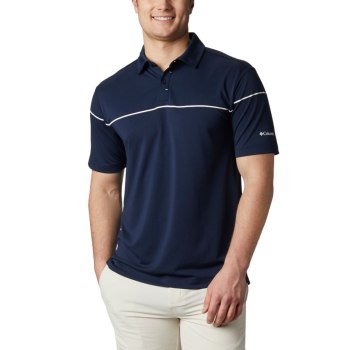 Pánské Polo Columbia Omni-Wick Breaker Golf Tmavě Blankyt CWHTRB590